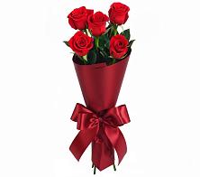 Букет 5 Красных роз Эдлесс Лав в Рогнедино