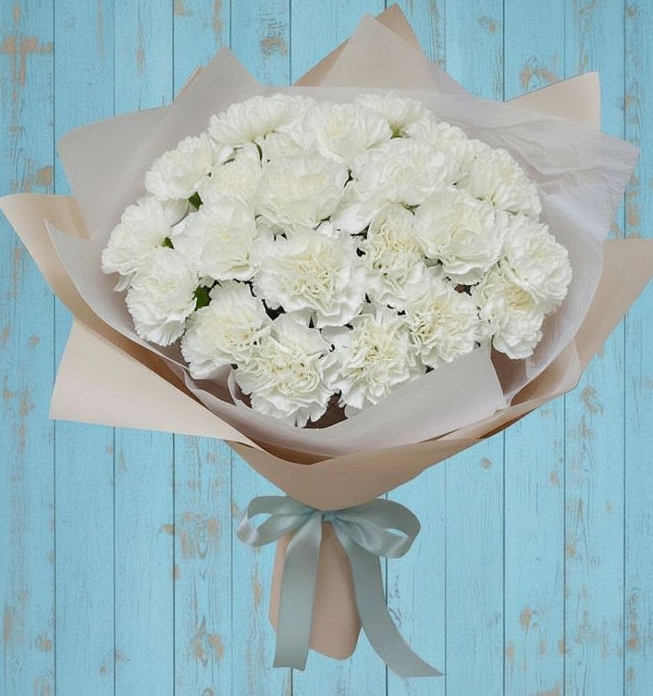 Букет цветов из: Гвоздики в Рогнедино