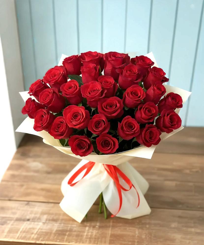 Букет 29 Красных роз в Рогнедино
