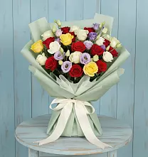 Букет цветов из:  Розы в Рогнедино