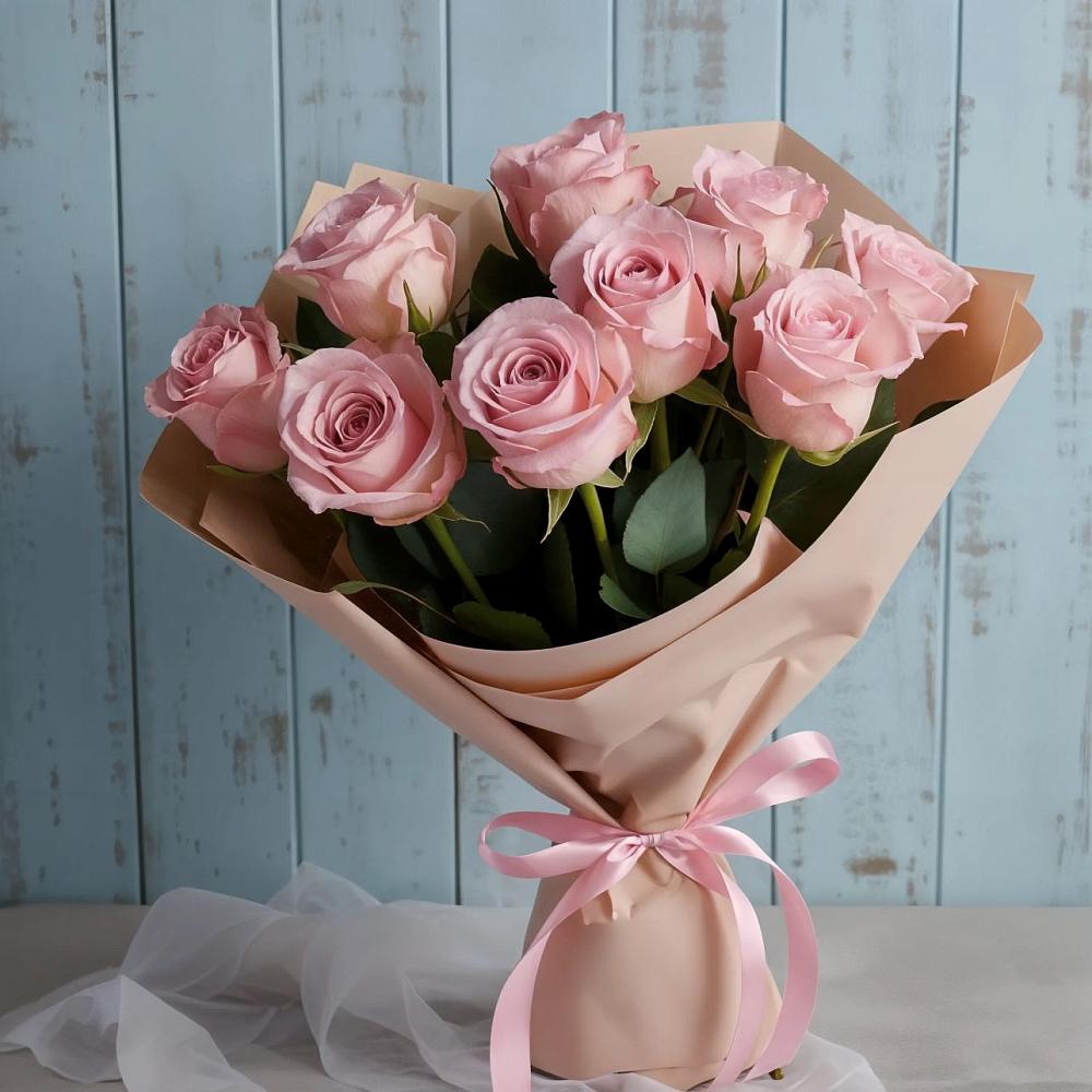 Букет цветов из: Розы в Рогнедино