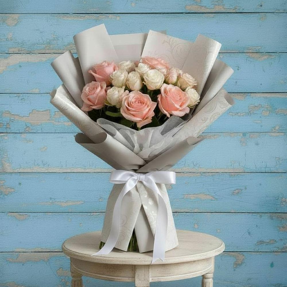 Букет цветов из: Розы в Рогнедино