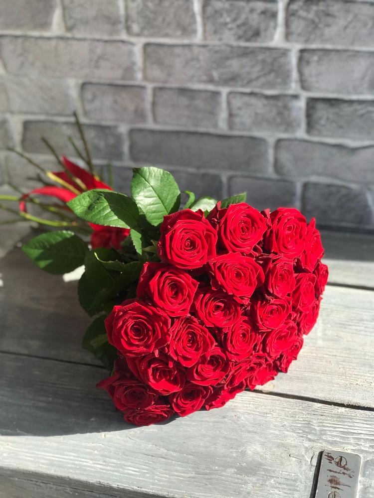 Букет Красные розы Фридом в Рогнедино