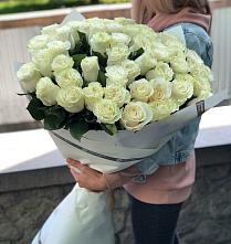Букет 35 Белых роз #REPLACE_PRED# Рогнедино