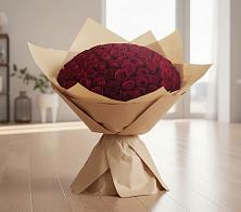 Букет 101 Красная роза в Рогнедино