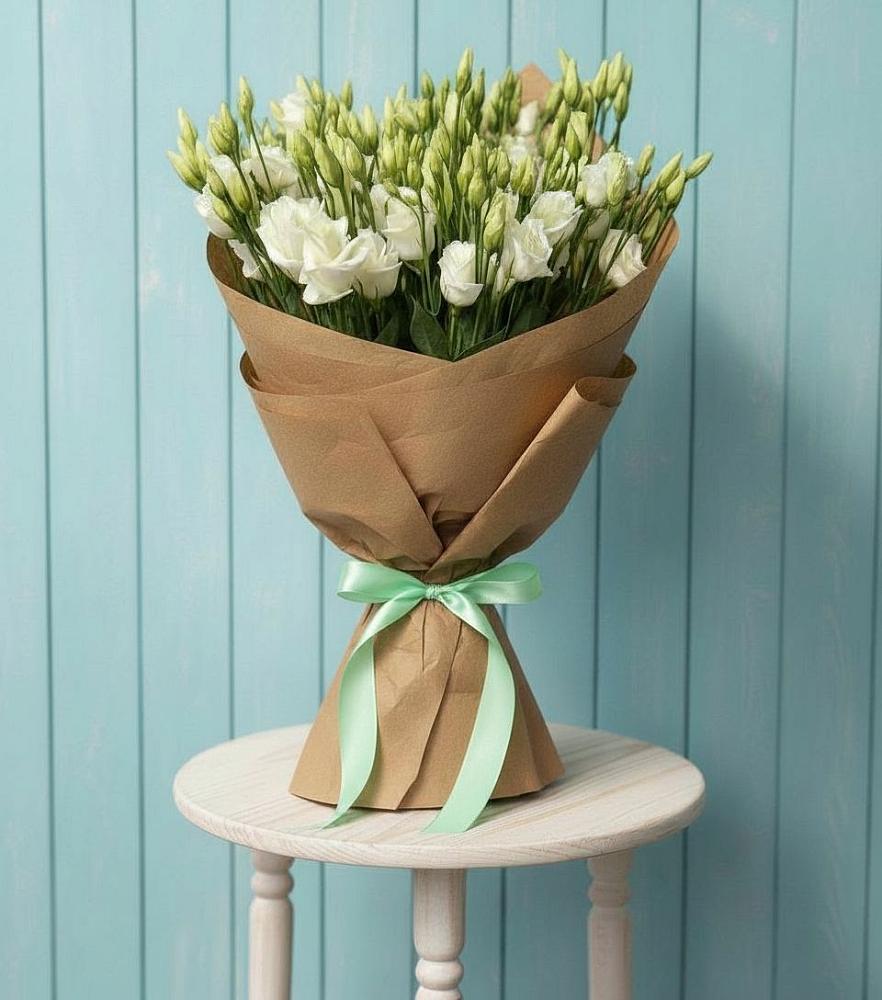 Букет цветов из: Лизиантусы в Рогнедино