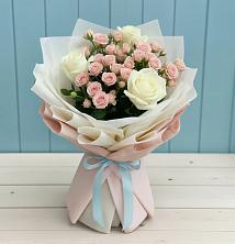 Букет цветов из:  Розы в Рогнедино