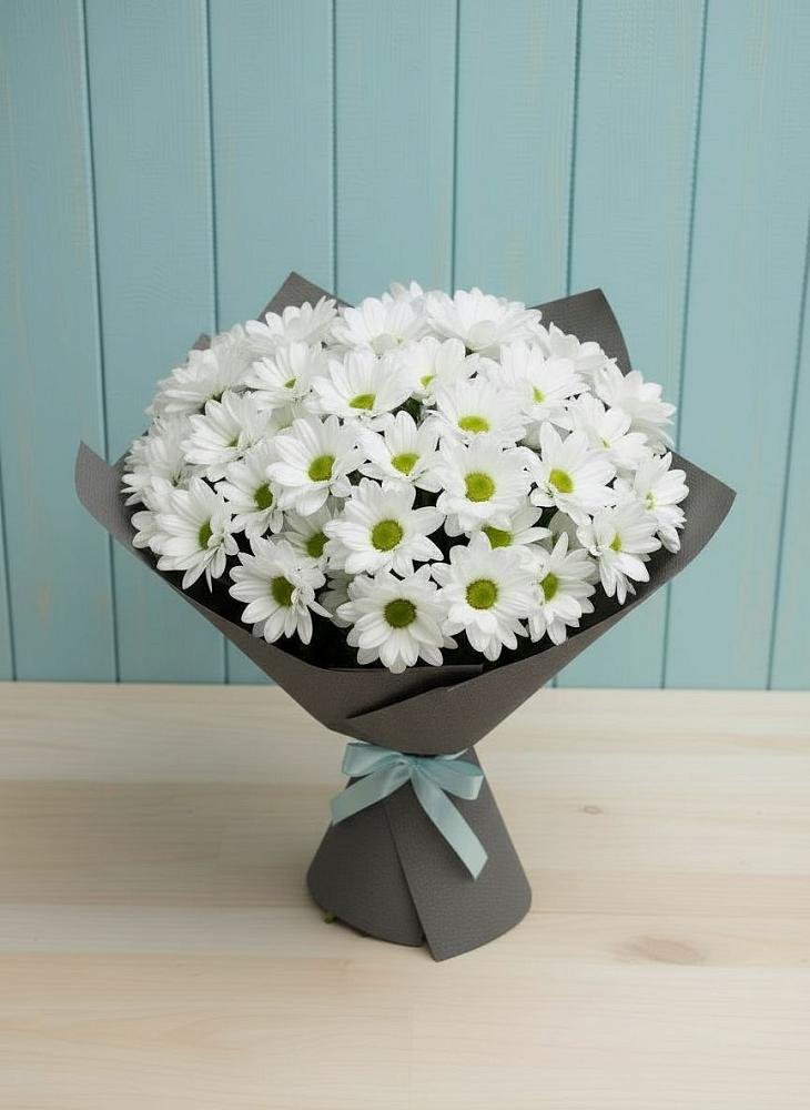 Букет цветов из: Хризантемы в Рогнедино
