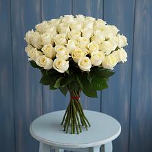 Букет 51 Белая роза Эдлесс Лав #REPLACE_PRED# Рогнедино