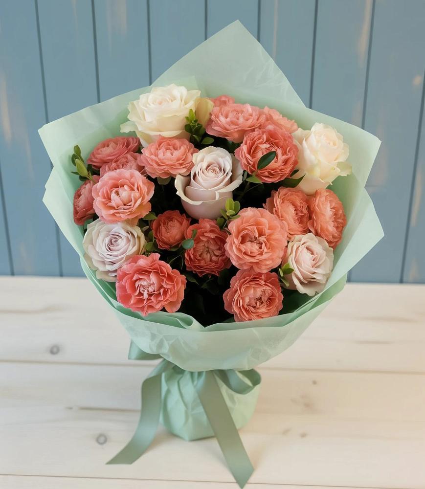 Букет цветов из: Розы в Рогнедино