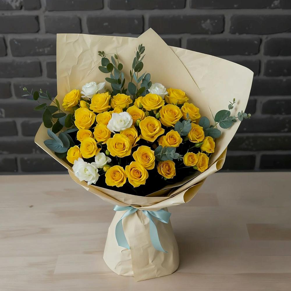 Букет цветов из: Розы в Рогнедино