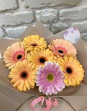 Букет цветов из:  Герберы #REPLACE_PRED# Рогнедино