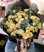 Букет цветов из:  Розы и Лизиантусы #REPLACE_PRED# Рогнедино