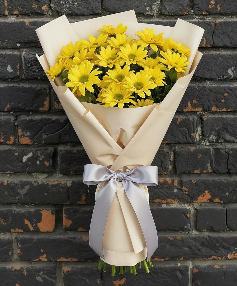 Букет цветов из: Хризантемы в Рогнедино
