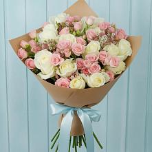 Букет цветов из:  Розы в Рогнедино